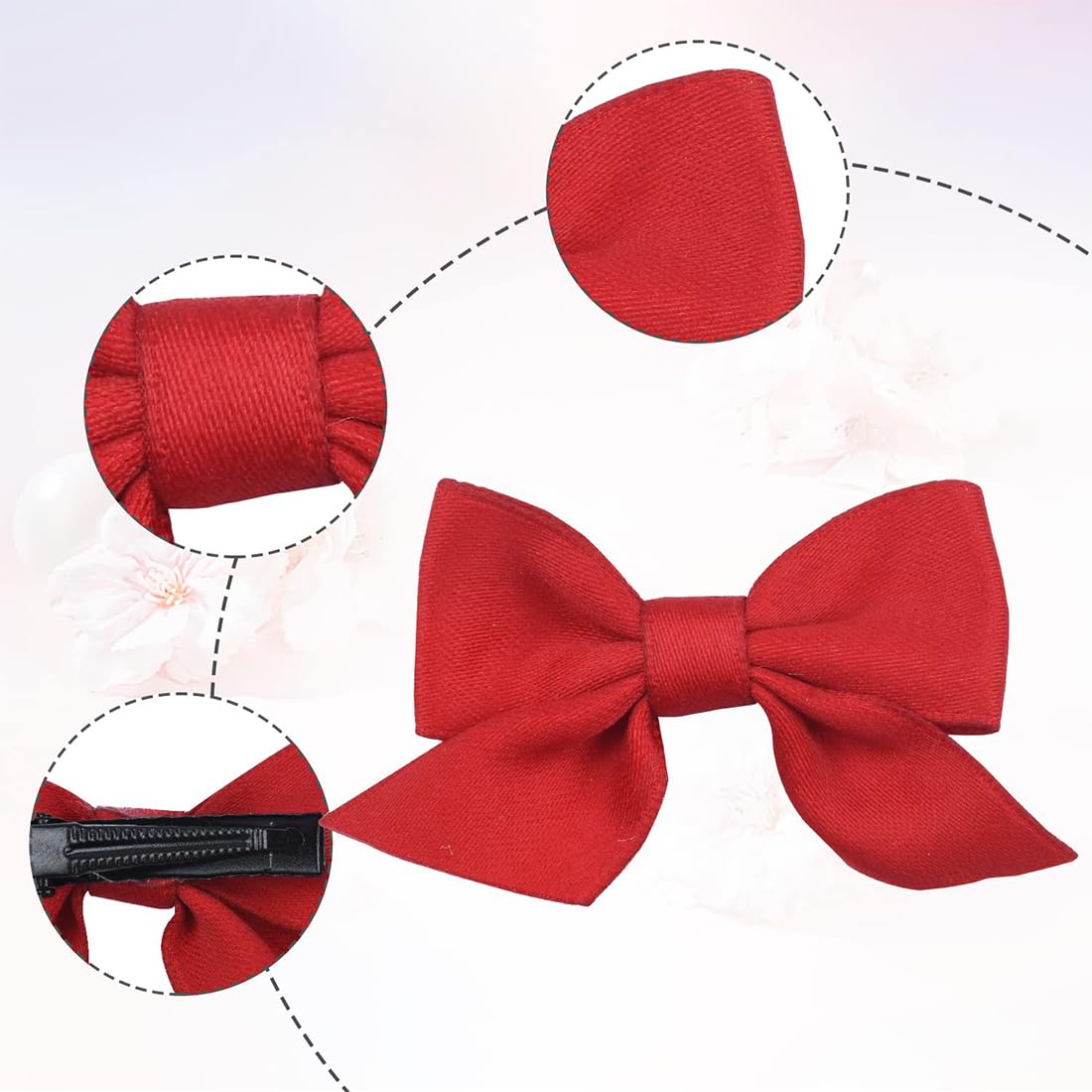 GkgWuxf Fasce per capelli con fiocco, grande fascia per capelli con