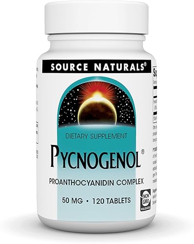Source Naturals Pycnogenol 50 mg Complejo de proantocianidina - 120 Tabletas