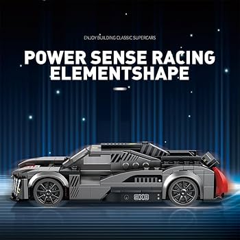 Reobrix 793 Peugeot 9X8 Building Blocks Set, 1:24 Scale Model Car Reobrix 793 Peugeot 9X8 Building Blocks Set, 1:24 Scale Model Car