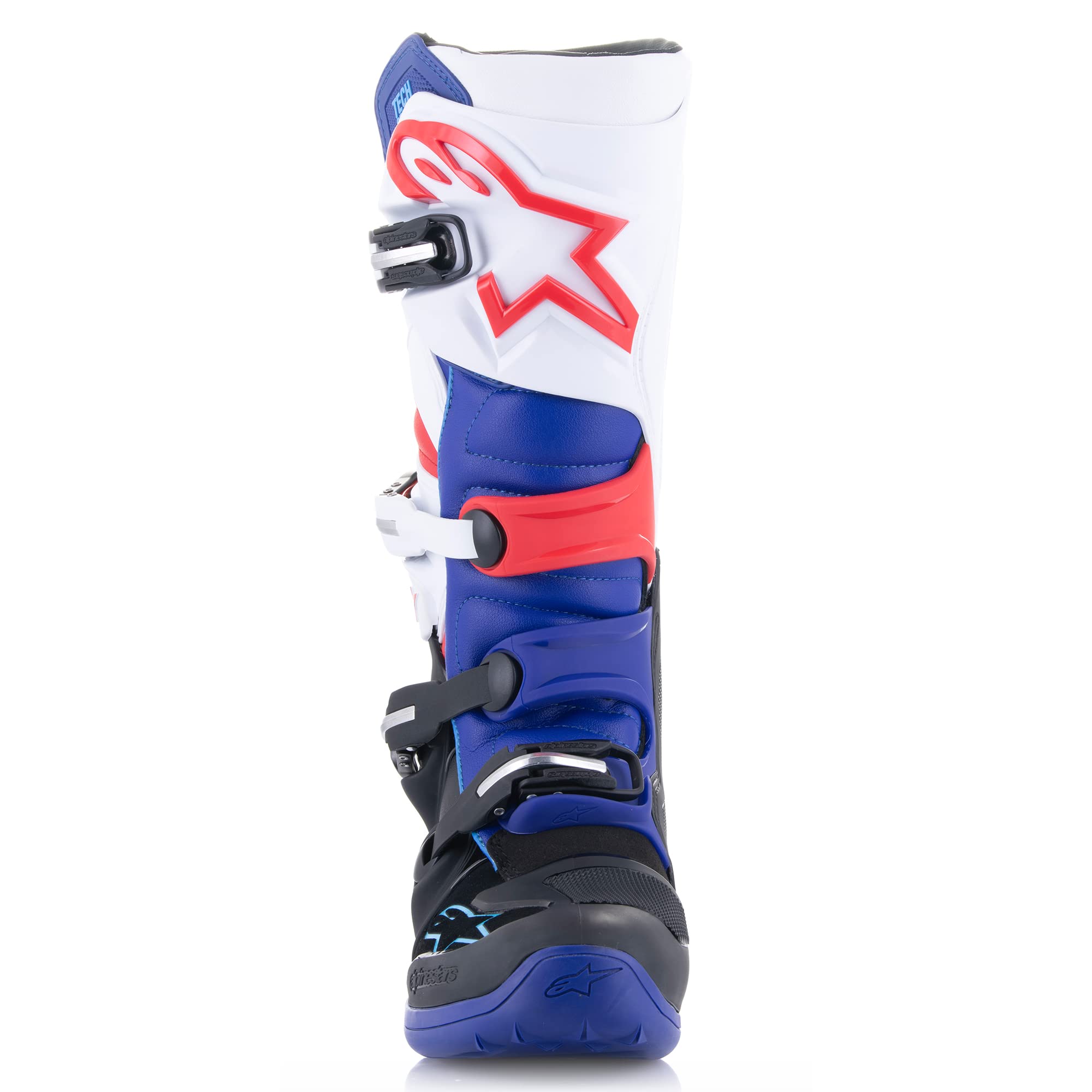Amazon.com: Alpinestars 2012014-1732-5: Tech 7 Boots Black/Blue 