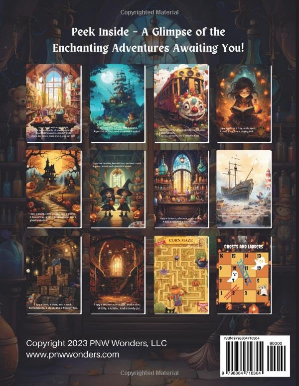 I Spy Halloween Adventures: A Spooky Picture Riddle Book for Kids (I Spy Adventures) - Image 2
