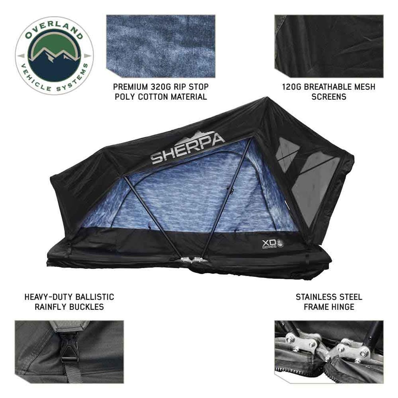 Amazon.com: Overland Vehicle Systems XD Sherpa Soft Shell Aluminum
