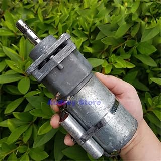Davitu DC Motor - Used Germany Dunkermotoren GR63x25 permanent magnet DC 24V2.7A deceleration gear motor 3300rpm 80rpm 600NCM