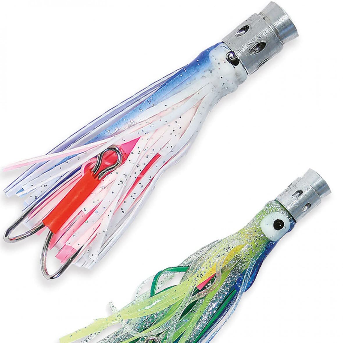 Kit Pesca A Traina Artigianale | 3 Pezzi: Teaser E Octopus | Per Tonni, Tonnetti, Lampughe | Accessori Mare - Foto 10