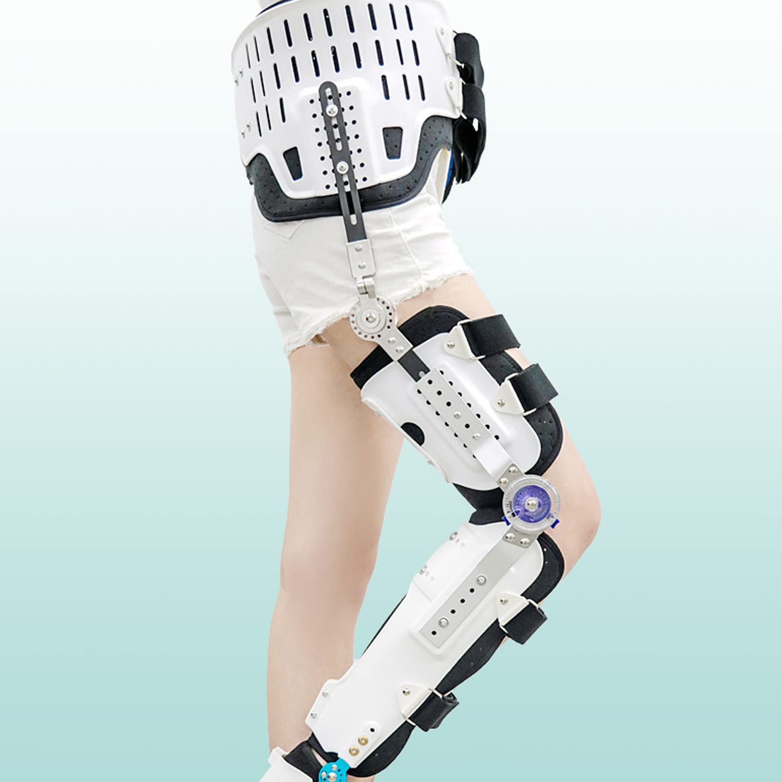 Amazon.co.jp: 膝サポートブレース ヒップ 膝 足首 足装具 脚の