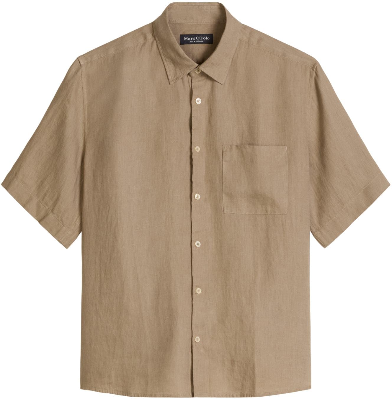 Marc OߴPolo Uomo Camicia in lino a maniche lunghe regular fit