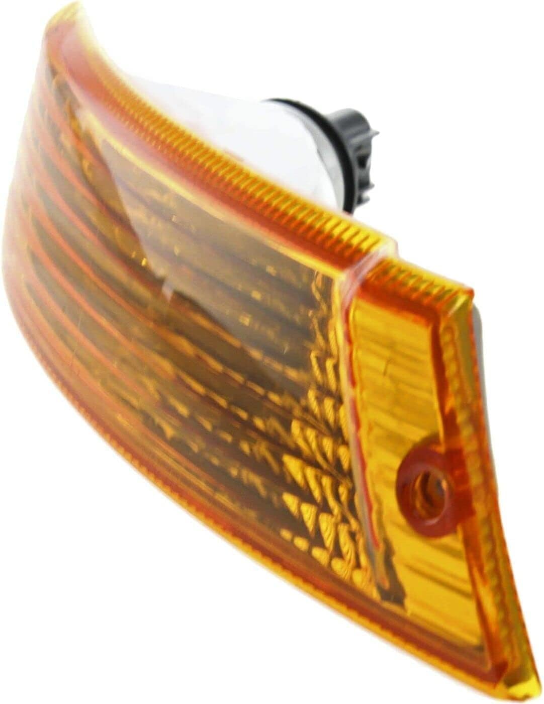 I-MATCH AUTO PARTS Front Right Passenger Side Parking Signal Marker Light Lens and Housing, Amber Lens For 2005-2007 Jeep Liberty 55156766AE CH2521143