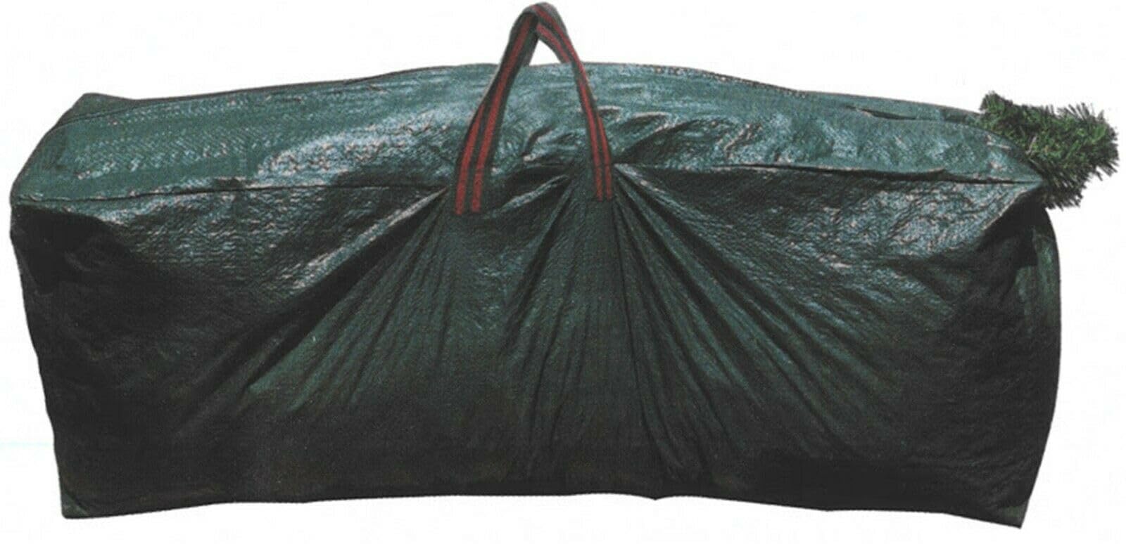 Fair 120 Centimetre Christmas Tree Storage Bag | Zipped Bag for Trees, Ornaments & Baubles | Durable Christmas Decor Storage with Reinforced Handles