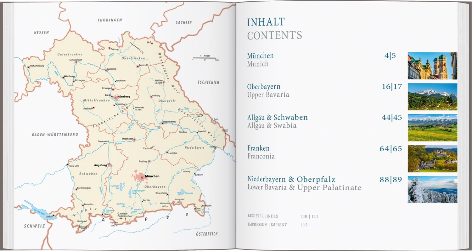DUMONT Bildband Best of Bavaria / Bayern: Texte in Deutsch-Englisch