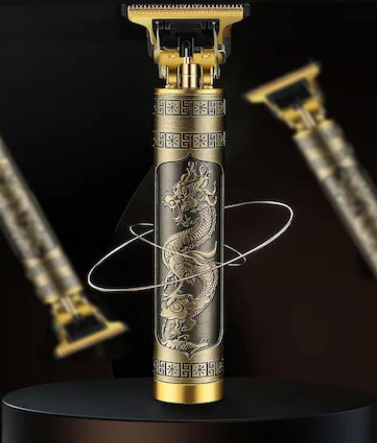 Orret Home Metal Gövdeli Tıraş Makinesi – T-Bıçaklı Saç, Sakal ve Ense Kesme Makinesi, Şarjlı Profesyonel Trimmer, Lazer Çizim ve Epilasyon Öncesi Bakım İçin Tıraş Makinesi