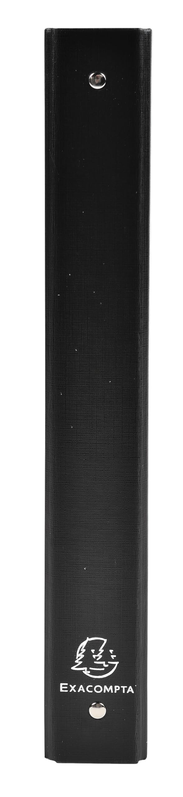 Exacompta - réf. 51371E - Carton de 20 classeurs rigide en PP - 4 anneaux ronds diamètre 30 mm - Dos 40 mm - Dimensions extérieures : 32 x 26 cm - Format à classer A4 - Coloris : noir