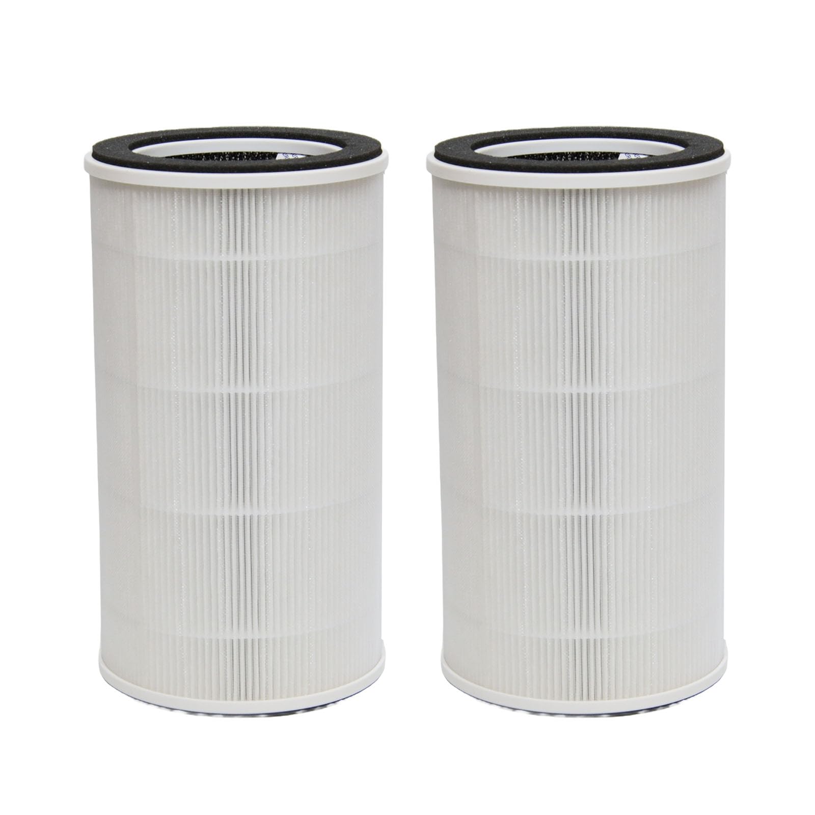 PUREBURG Filtro de repuesto compatible con alfda ALR100, FAMTOP FAM-D03 purificadores de aire, 2 unidades, H13 HEPA de 3 etapas, carbón activado, 2 en 1 Air Clean Dust VOCs