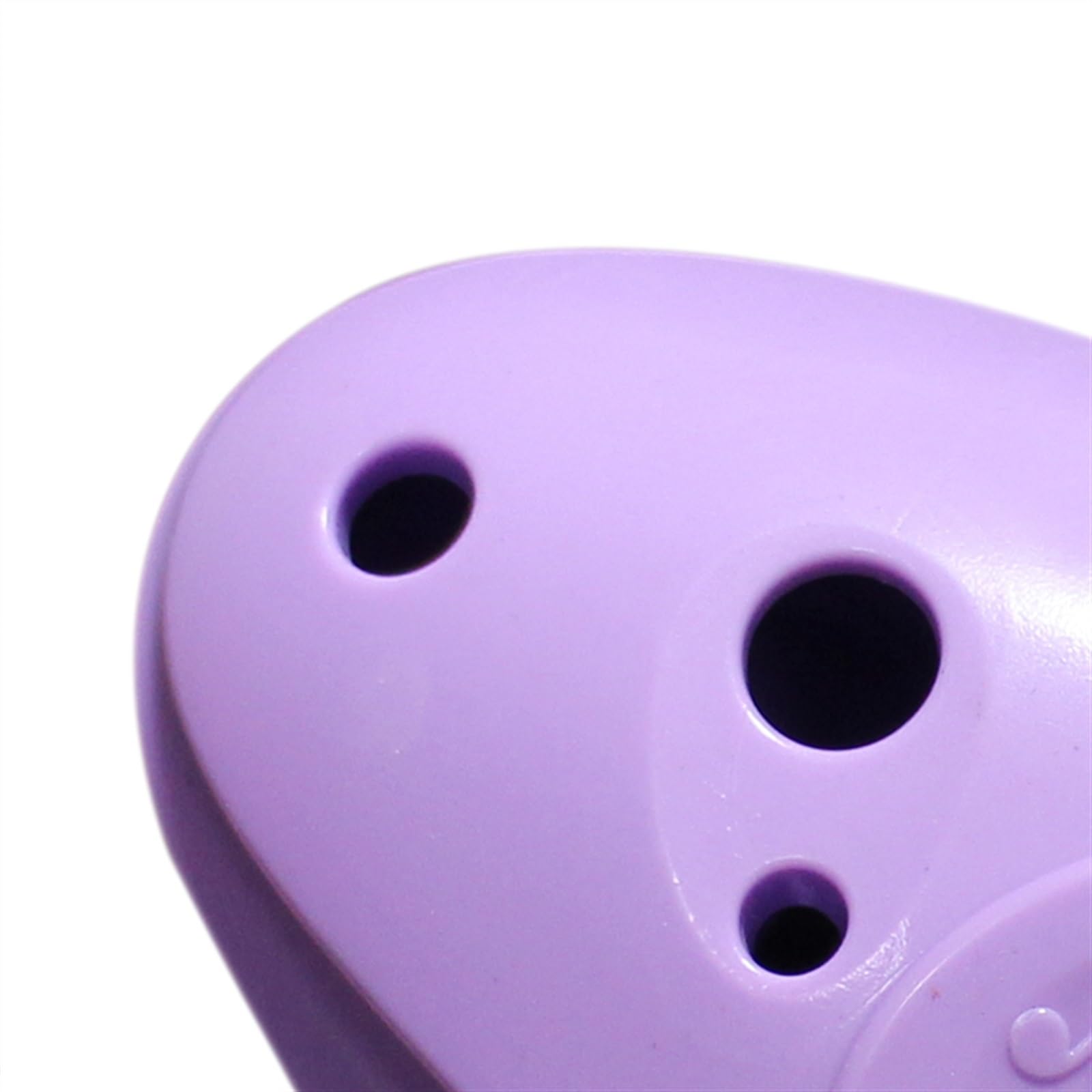 Ocarina De 12 Hoyos De Plástico Agudo SC Estudiante Principiantes Entrada C Clave Instrumento Étnico Púrpura