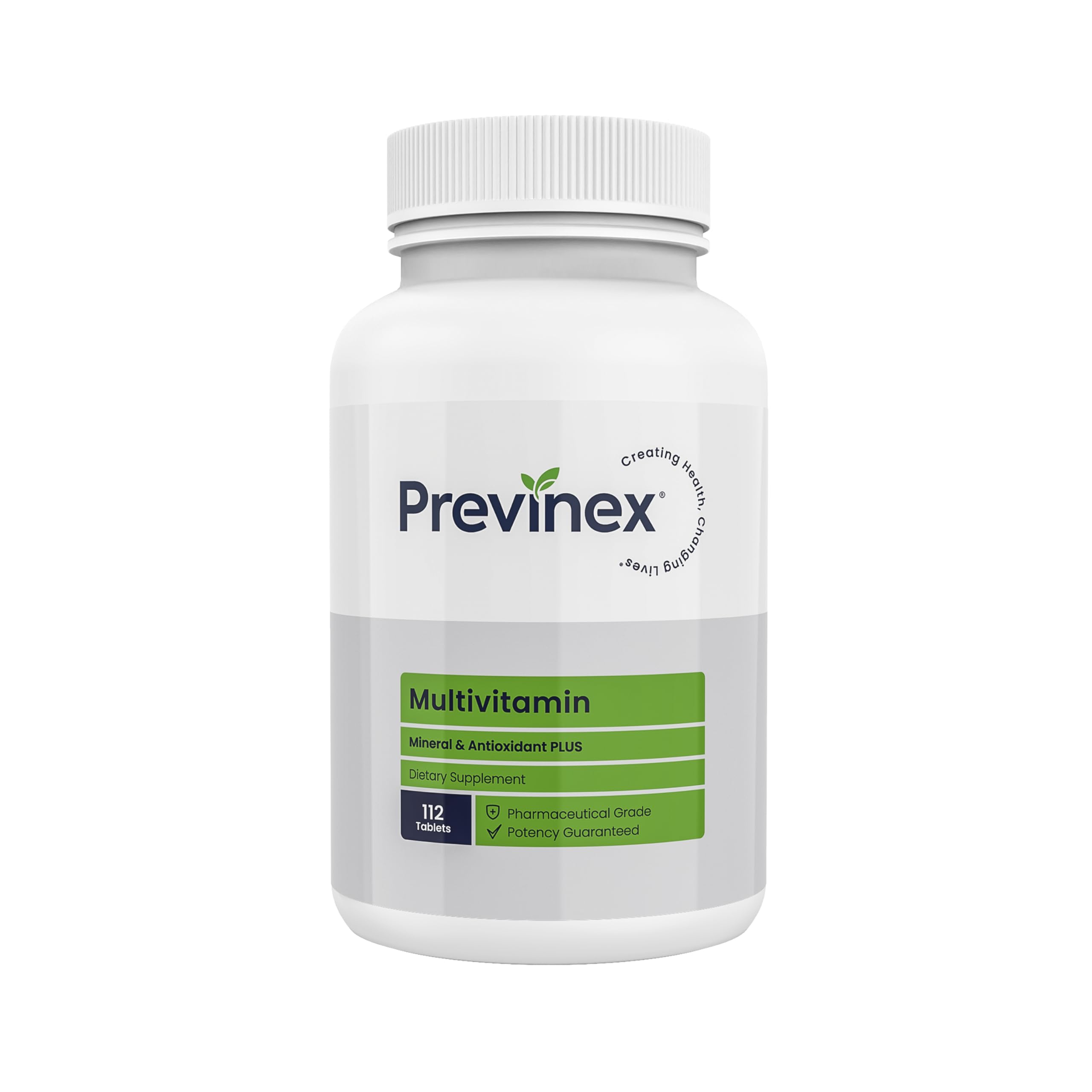 Previnex Multivitamin, Mineral & Antioxidant Plus - Multivitamin for Men & Women with Vital Nutrients, Vitamin C & Vitamin D & Vitamin E, 112 Tablets