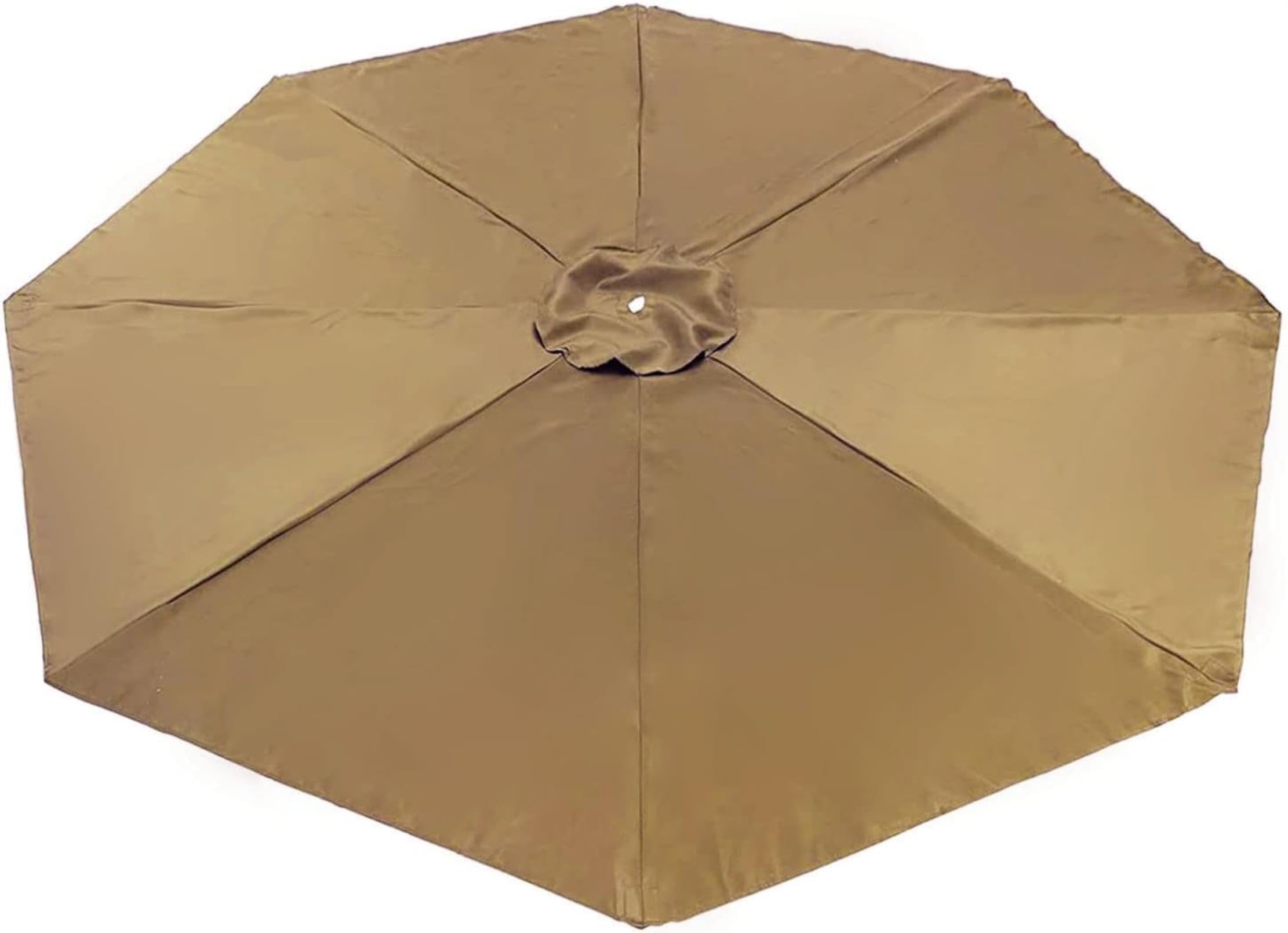 6-Ribs/8-Ribs Garden Parasol Canopy for Umbrella Top Replacement, 270cm/300cm Round Cloth Cover, Patio Umbrella Canopy, UV Protection, Waterproof, Tear-Resistant