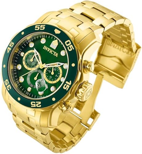 Miniatura 2 de Invicta Pro Diver - Reloj cronógrafo de cuarzo con correa de acero inoxidable color plateado modelo 26 0073