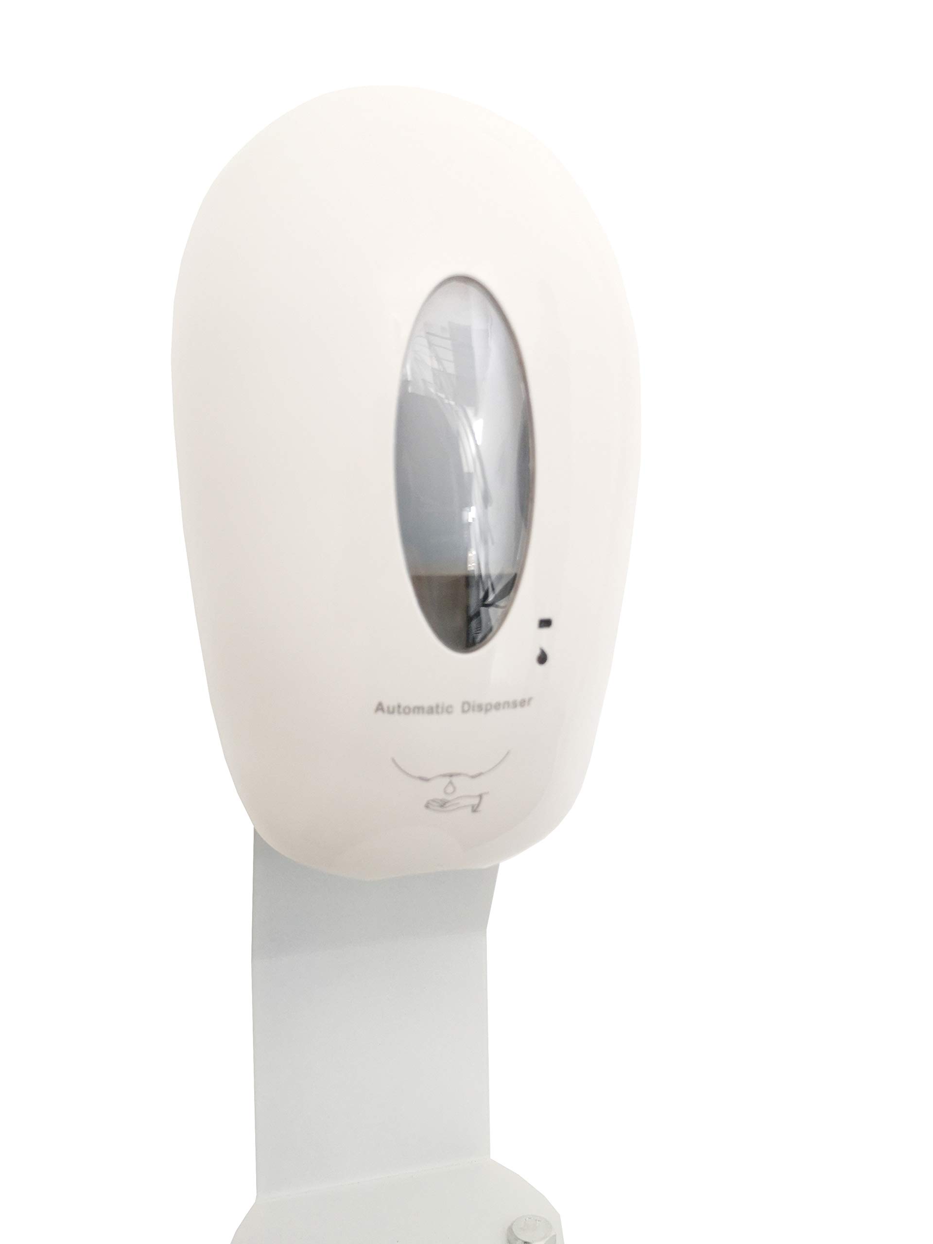 Distributeur automatique de gel hydroalcoolique sur pied - hauteur réglable