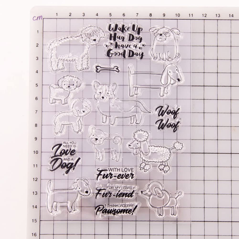 Tampon Transparent En Forme D'animal Pour Scrapbooking Et