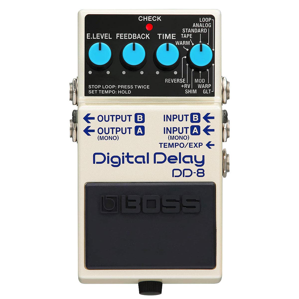 Boss DD-8 Digital Delay Effektgerät + keepdrum Netzteil
