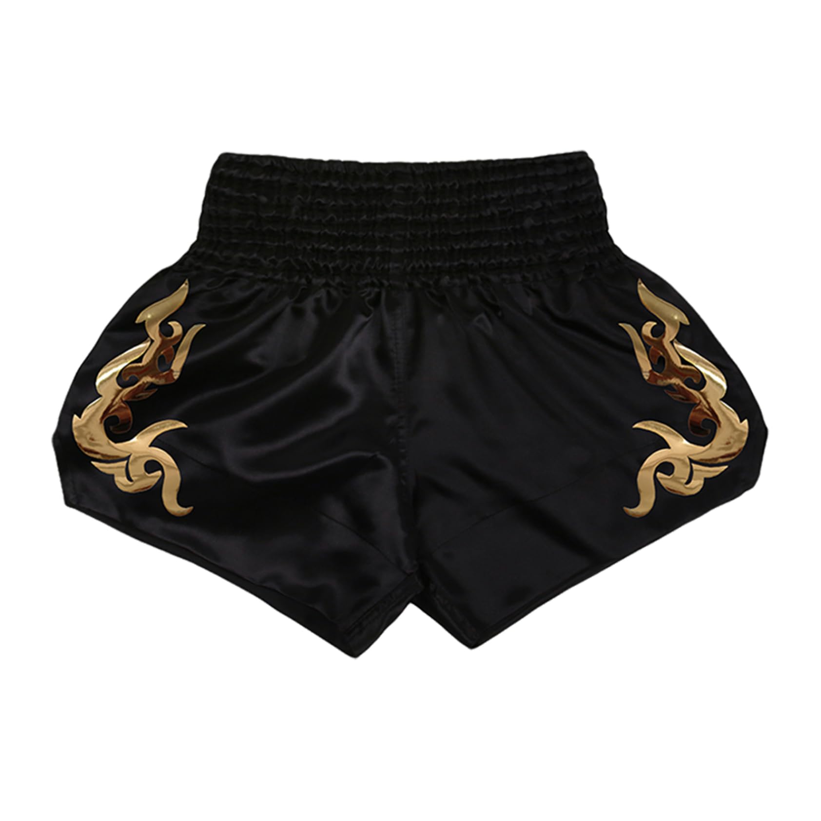 Enfant Garçon Short Muay Elastique Short Boxe Thaï MMA Kick Boxing Compétition Entraînement