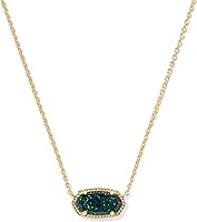 Vista 150 de Kendra Scott - Collar Elisa con dije para mujer, joyería de moda, chapado en oro de 14 quilates