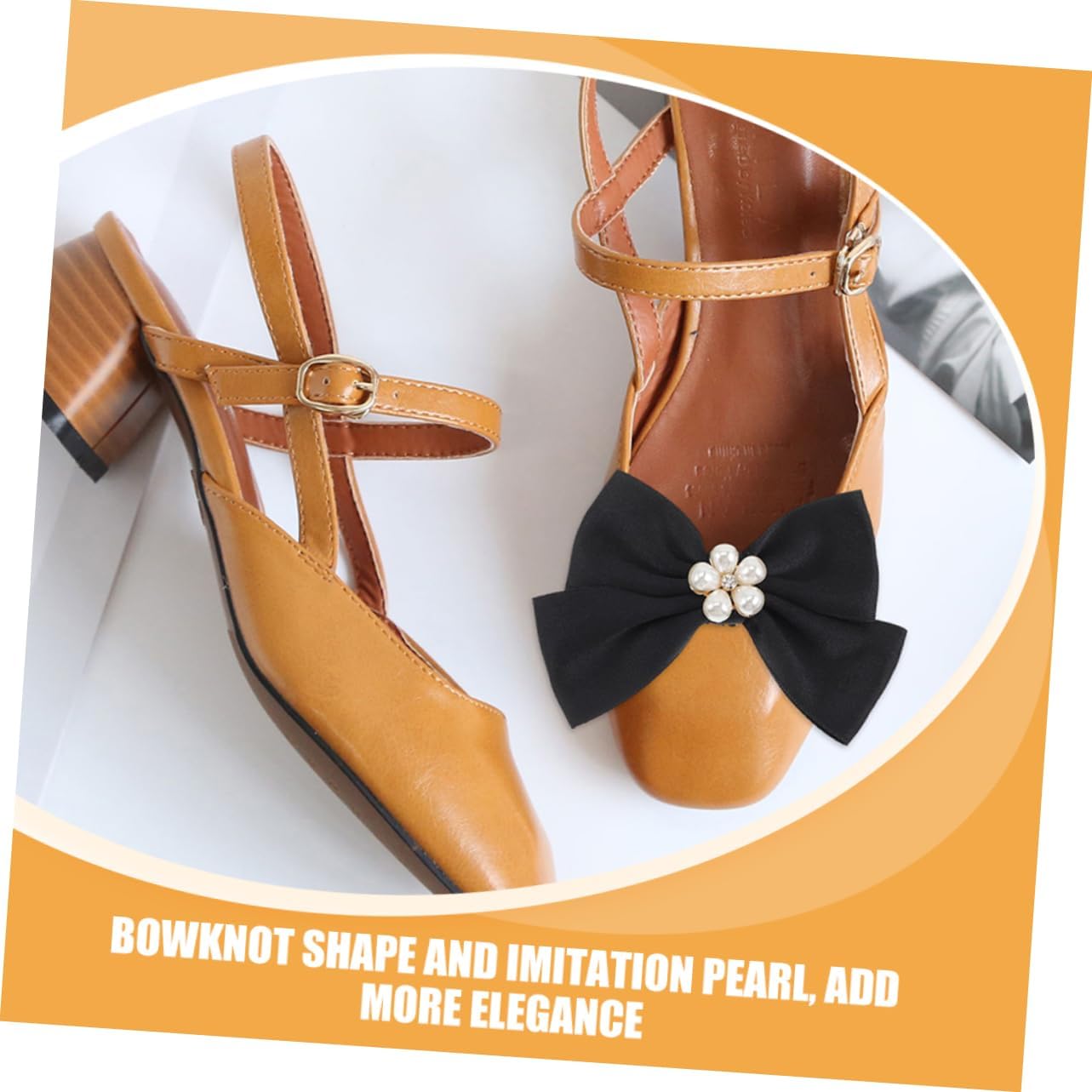 CALLARON Bow Shoe Buckle Shoe Charms Bow Shoe Clips Removable Shoe Charm Shoe Clips Buckles Decorative Shoe Charm