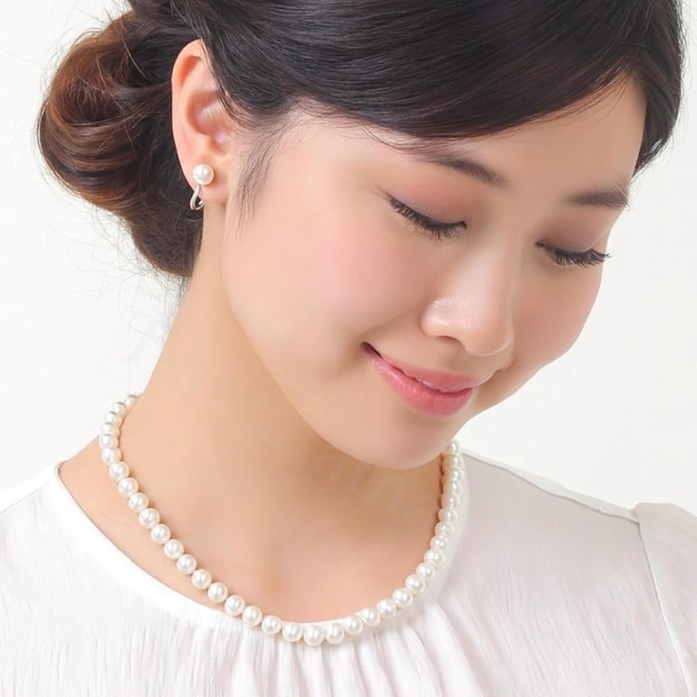 Amazon | 【つやたまうるる】パールネックレス 本真珠