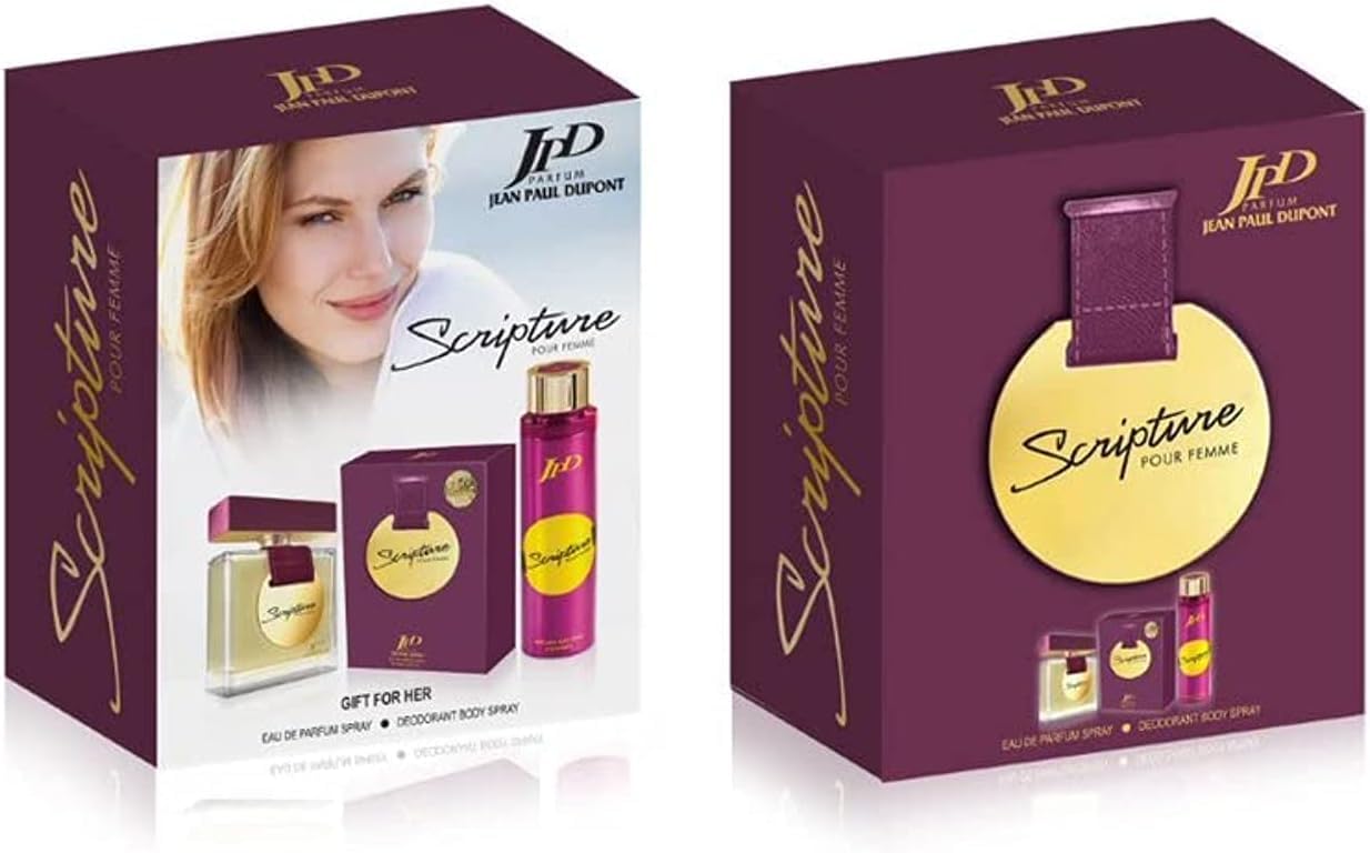 Deo Jean Parfum Jean Paul Dupont Jpd Scripture Pour Femme Pieces Promo