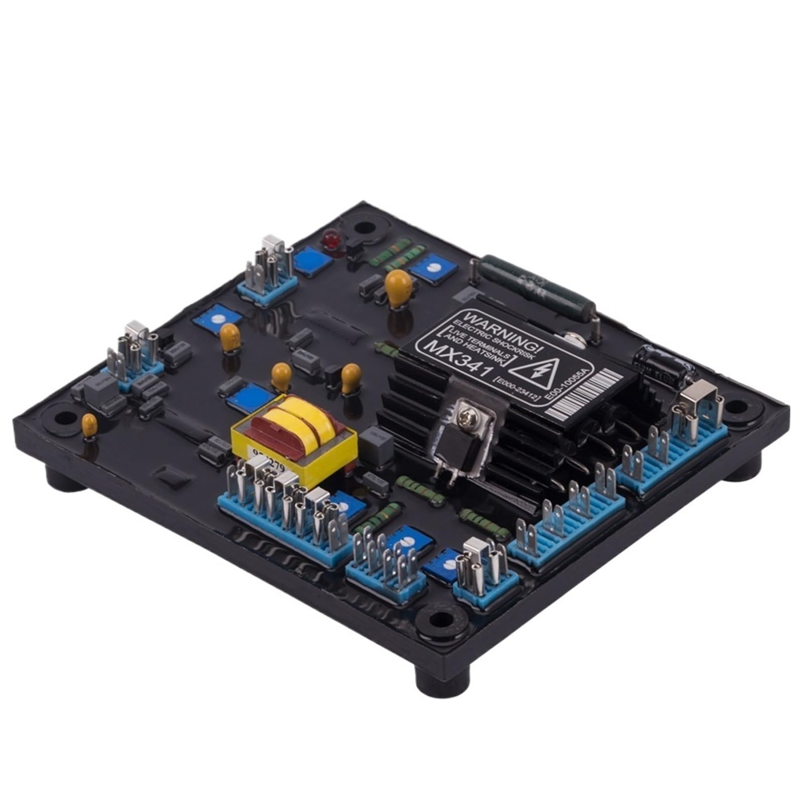 Generador Regulador de Voltaje automático MX341 Regulador de Voltaje automático Imán Permanente Alternador Diesel sin escobillas Estabilizador del regulador de Potencia(Normal)