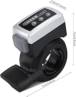 Vista 3 de Regulador de velocidad de dedo izquierdo/derecho de 36 V para E, ciclo eléctrico, montaña, apto para 0.886 in M365 Acelerador de pulgar 36v