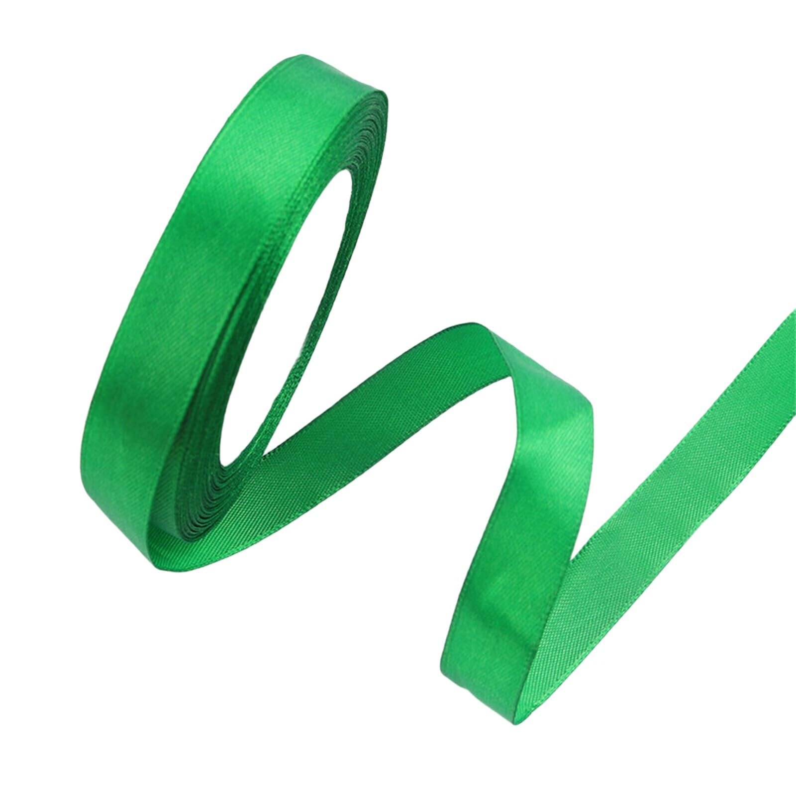 Buxuaaaa 2Rolls Wrapping Ribbon Christmas Ribbons for Christmas Bows Crafting Wrapping Wedding Party Decoration 2Rolls / Pack Invitation Card Ribbon