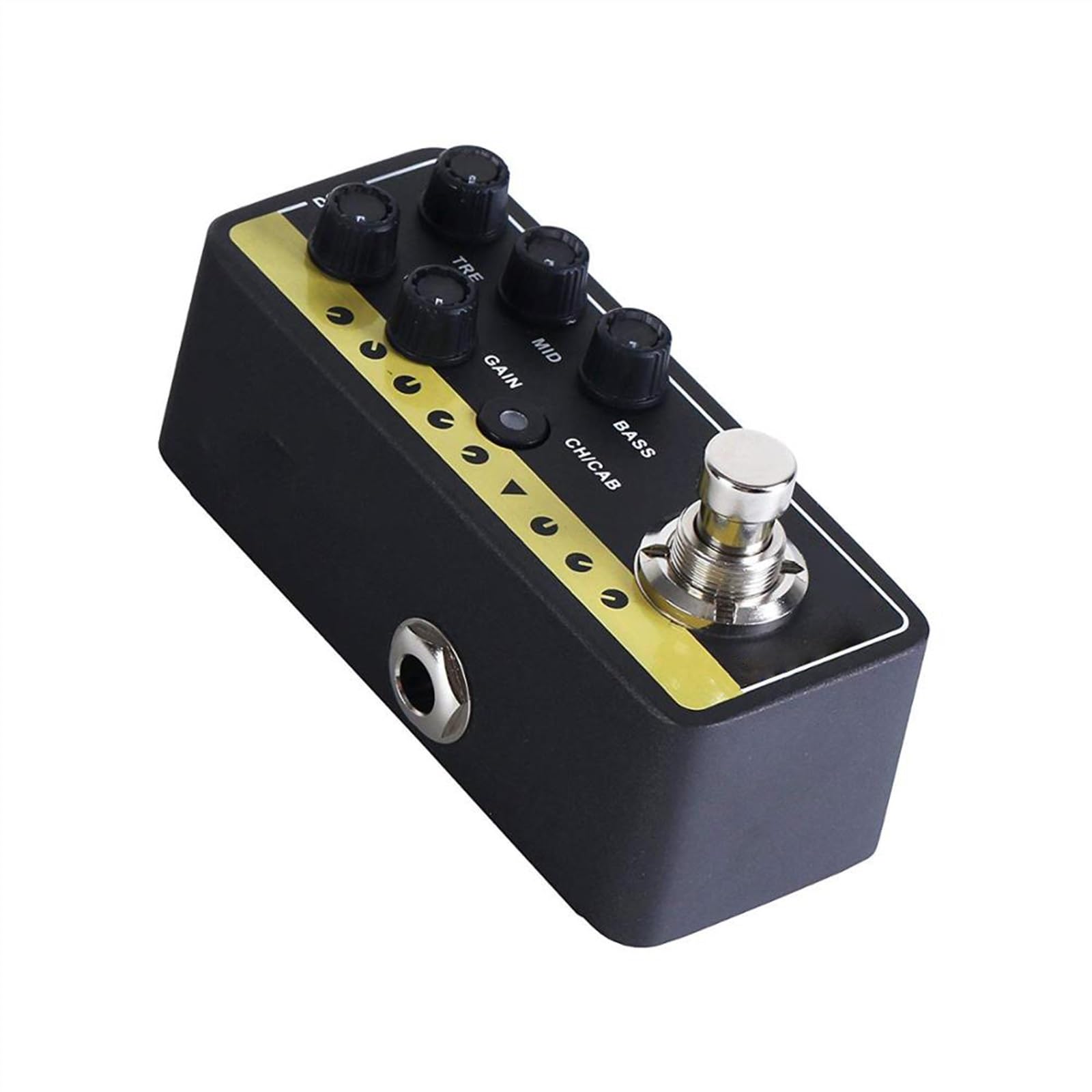 modulacyjny pedał gitarowy Mikro Gitara Pedał Cyfrowy Przedwzmacniacz Przedwzmacniacz Dwukanałowy 3-pasmowy EQ 2 Tryby Pracy Pedał Efektów