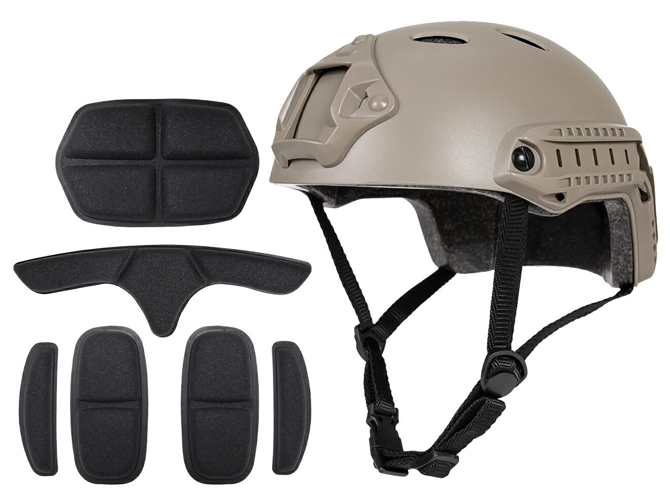 Ops-Core FASTタイプヘルメットセット Amazon | FMA OPS-CORE FAST PJタイプ ヘルメット M/Lサイズ DE