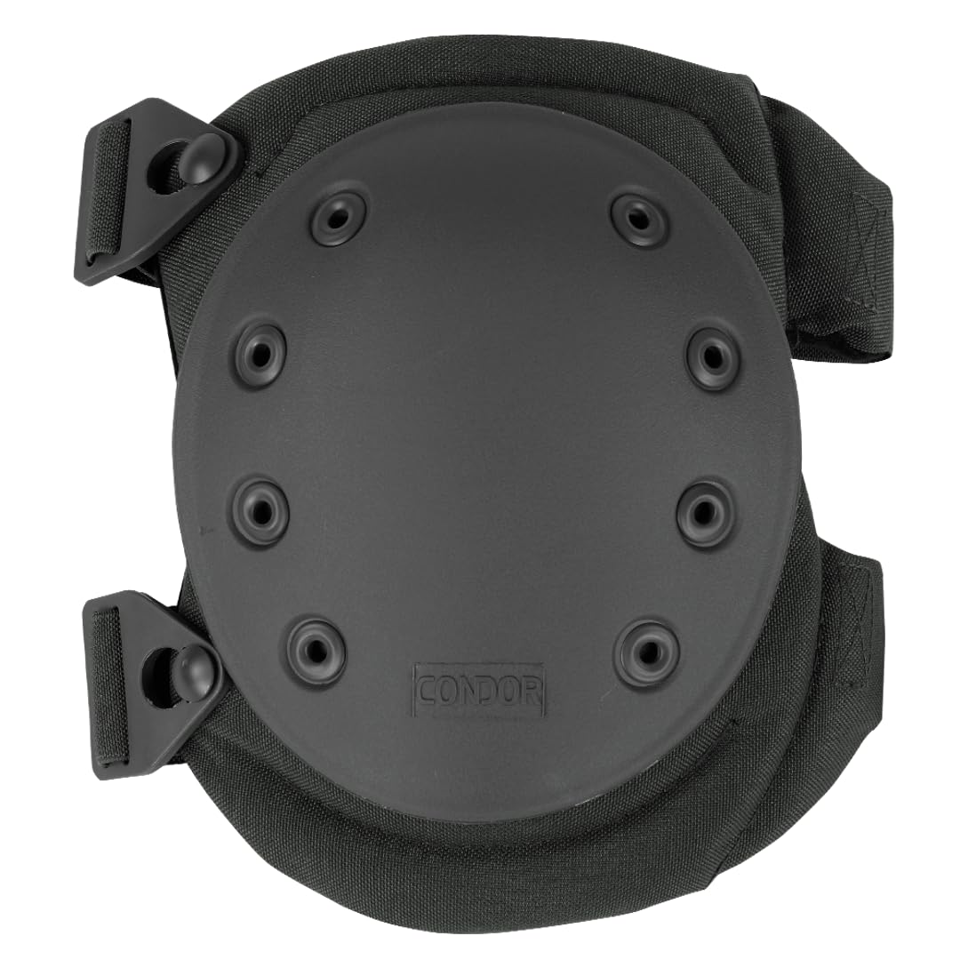 Condor KP2-002 - Rodilleras (2 Unidades), Color Negro