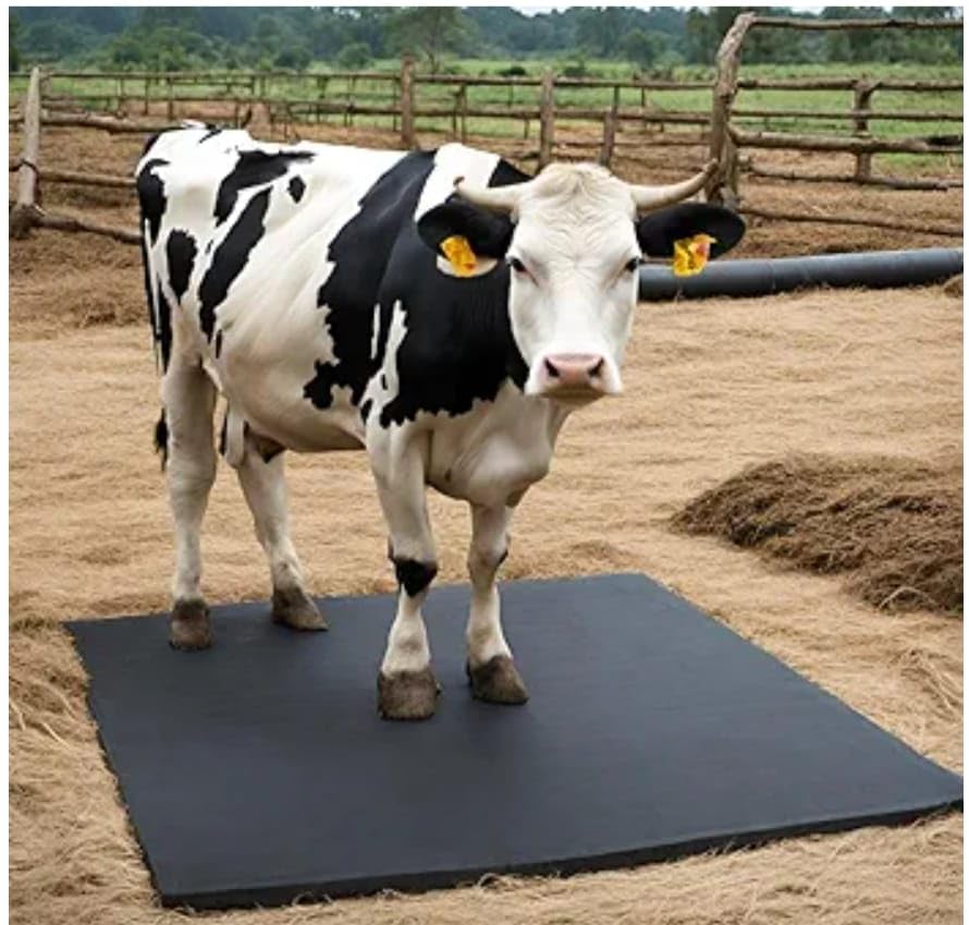 Chauhan Farm Premium EVA Cow Mat | 8x5 ft | 30 mm Thick | Durable