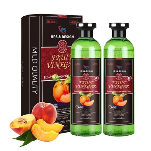 Fruit Vinegar Hair Dye Color for Both Men, Women, Natural
