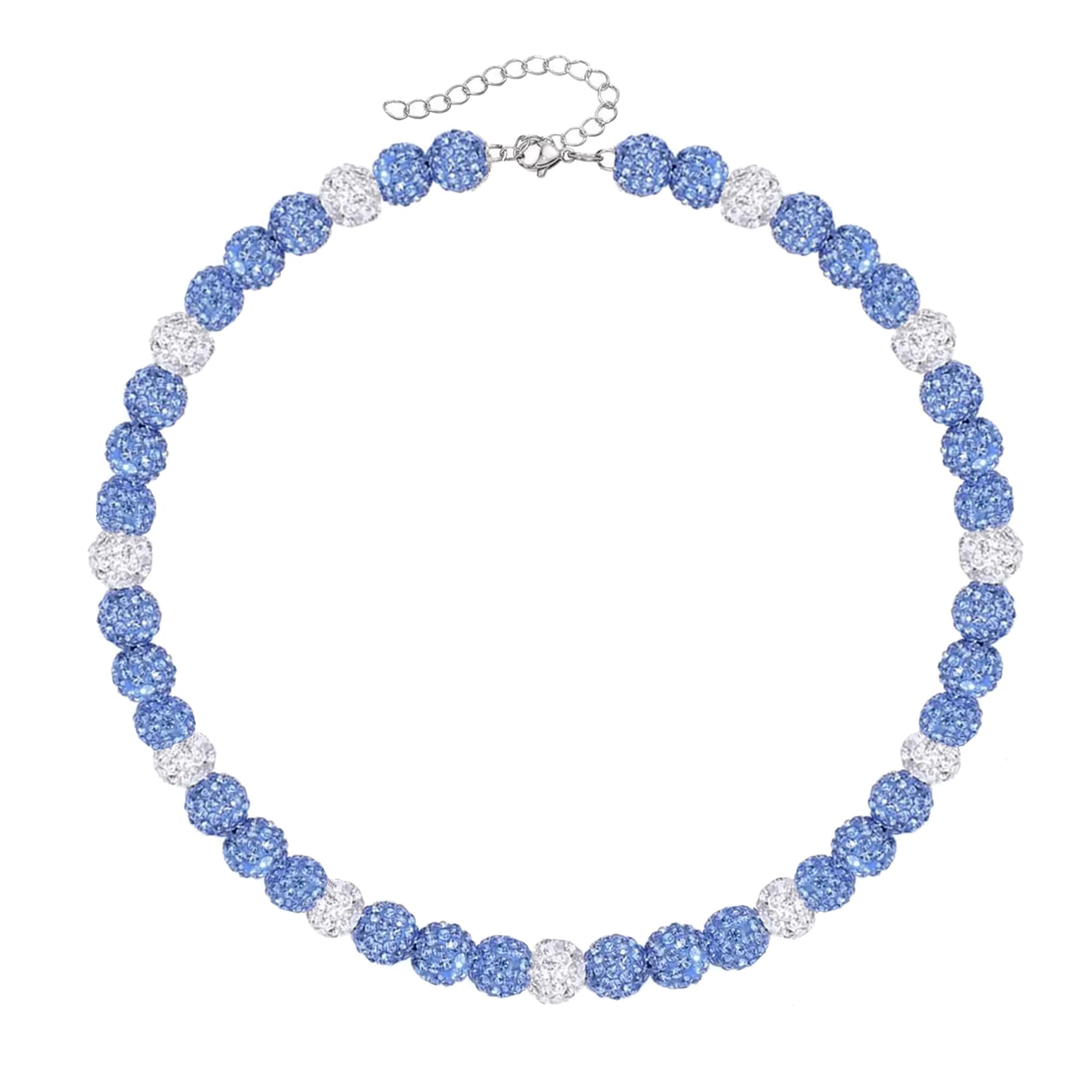 JERYAQTQ Baseball Necklaces for Men Women Ice Collection Necklace Rhinestone Clay Bead Baseball Bling Drip Necklace Cool Gifts for Baseball Players