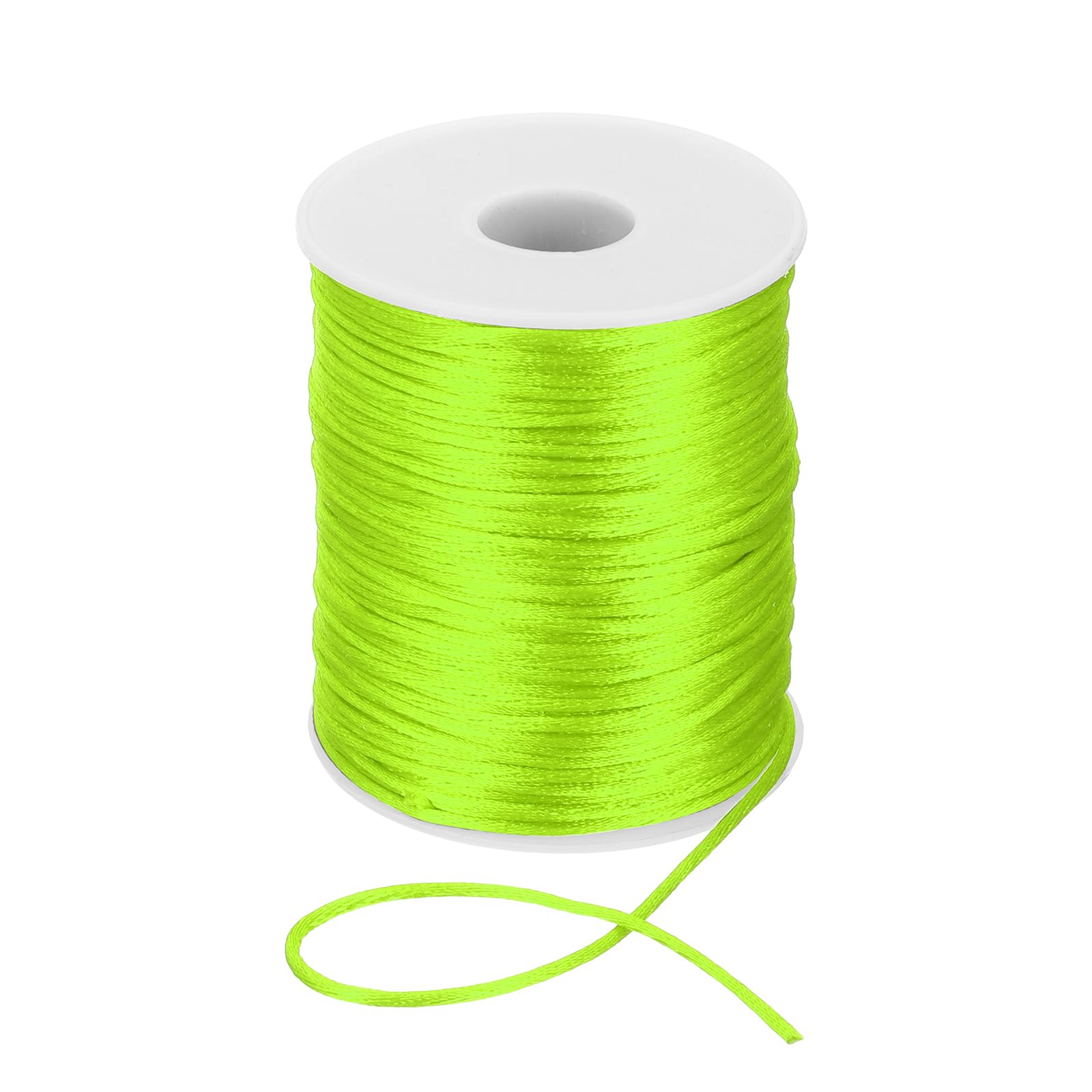 Cordon en nylon satiné anti-effilochage de 2 mm pour réussir vos bijoux DIY