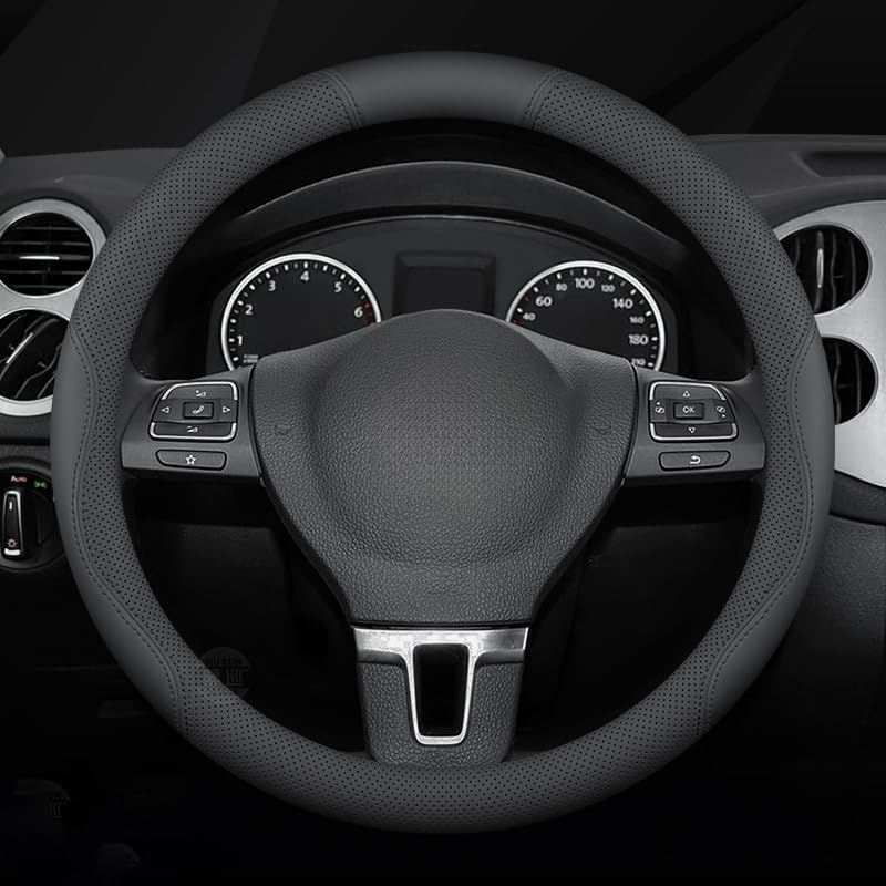 STILE SPORTIVO: Il comodo coprivolante protegge il volante da sporco e usura. Lo stile sportivo crea un look energico, rendendo la tua auto meno noiosa