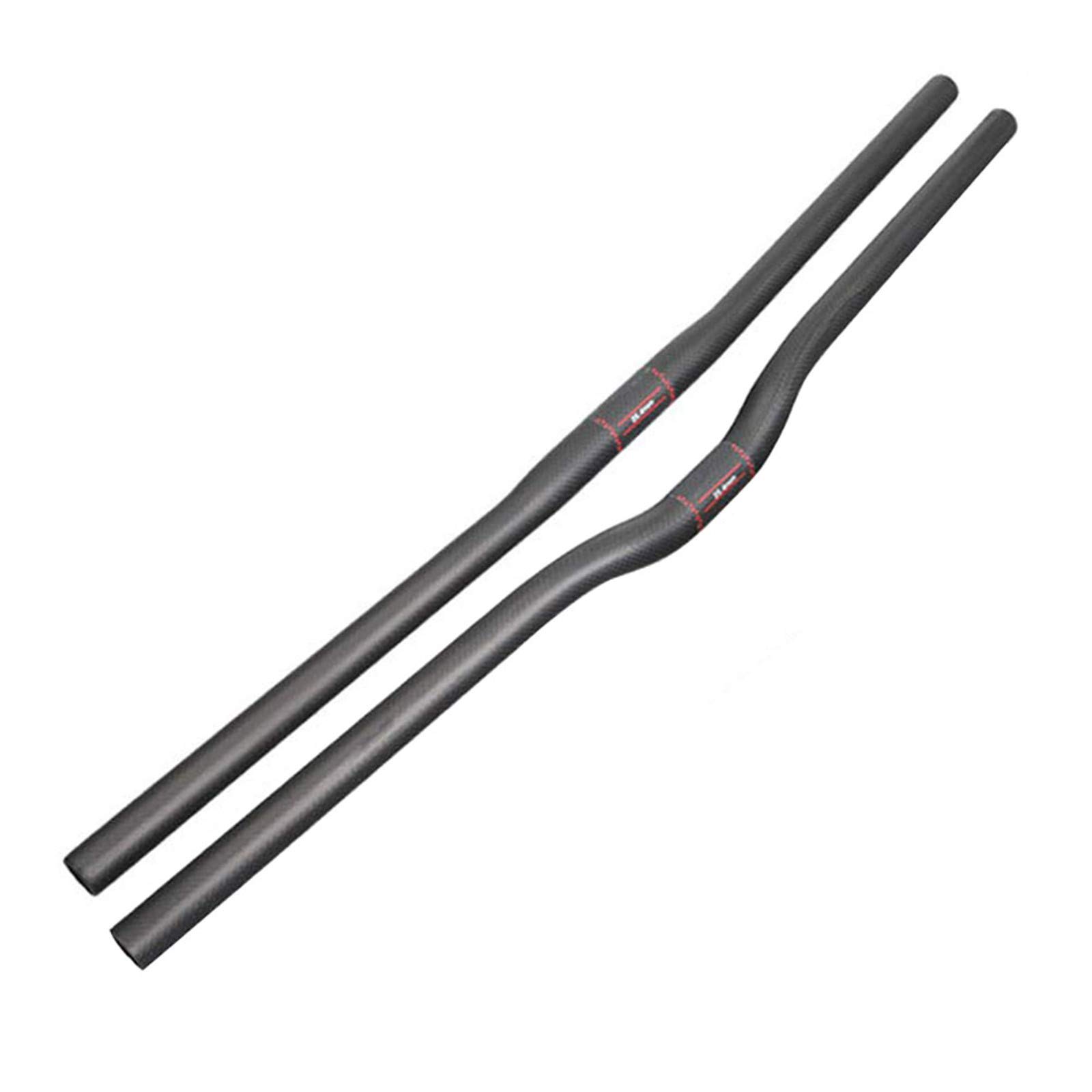 Manubrio MTB Alfa Pasca Manubrio bicicletta in carbonio 25.4 * 640/660/680 / 700mm Manubrio Mountainbike in carbonio