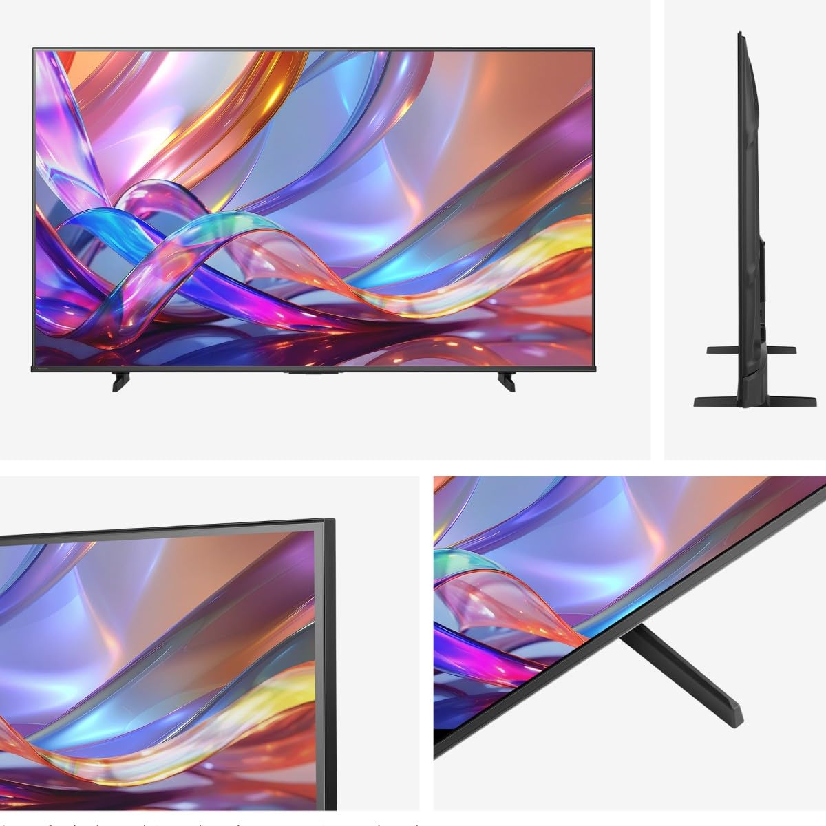 Hisense 50E7S - QLED Smart TV 50 Zoll, Hi-QLED Color, Dolby Vision.Atmos, 4K IA Treppe, Smooth Motion IA, Gaming-Modus Plus, Dolby Vision IQ, HDR10+Adaptive