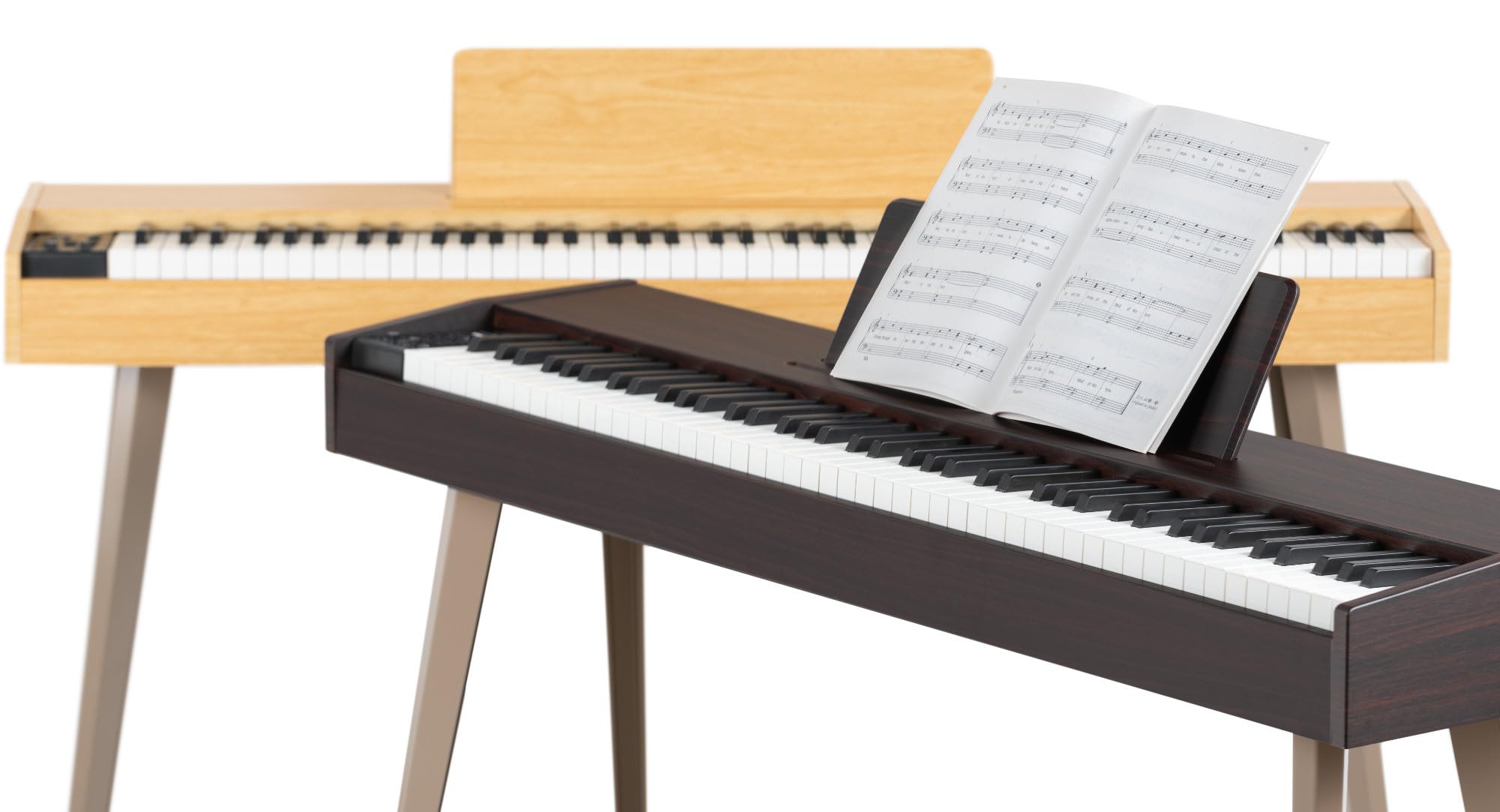 McGrey DP-17 WD Design Piano noce scuro, Polifonia a 128 voci, Off) | 88 tasti pesati con meccanica a martello, Dinamica di tocco (On, Off), 80 brani demo interni, 128 suoni, 3 pedali (Sustain