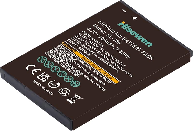 Hisewen 2 Darabos Akkumulátor Csomag Siemens Gigaset SL78H SL780 SL785 SL788 SL400 SL400A SL400H X656 Telekom A806 Telefonokhoz