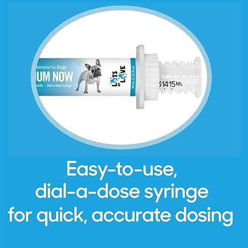 Miniatura 5 de Calcium Now - Calcio oral para perros que partan - Pasta de suplemento de calcio para perros y gatos - Mucho amor (vainilla, pasta de 1.0 fl oz)