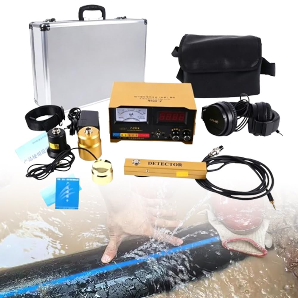 ShaiVrissian Water Leak Geophone Sensor for Hidden Pipe Detection
