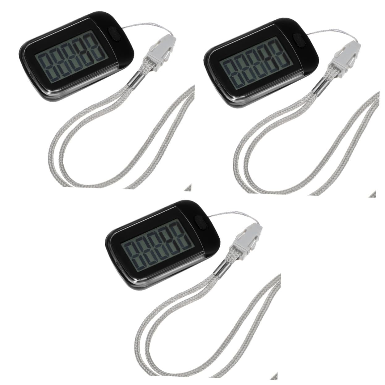 BESPORTBLE Podómetro Portátil con Clip para Caminar y Correr Pantalla Clara y de Leer para Personas Mayores y Actividades