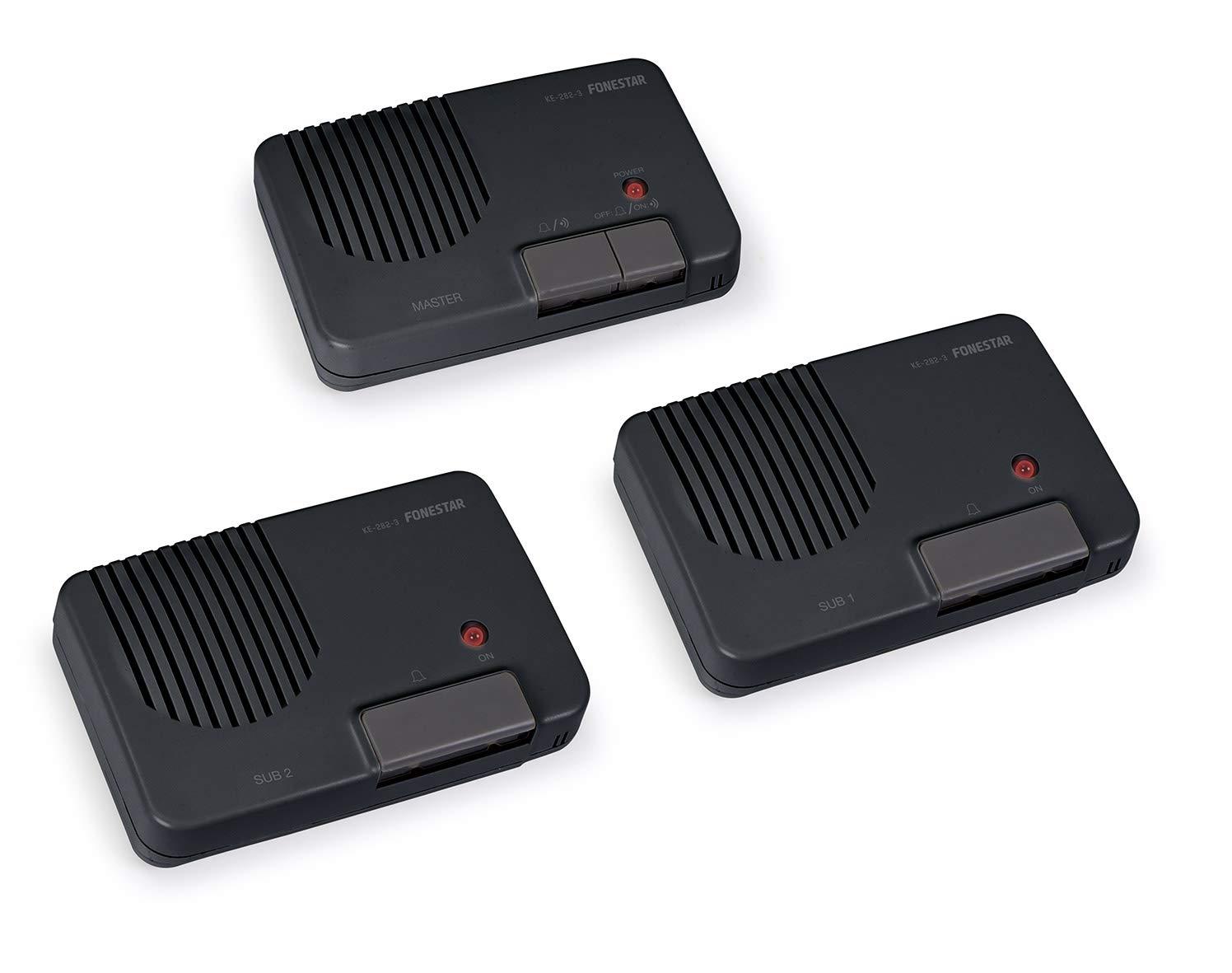 KE-282-3 JUEGO DE 3 INTERFONOS FONESTAR POR CABLE