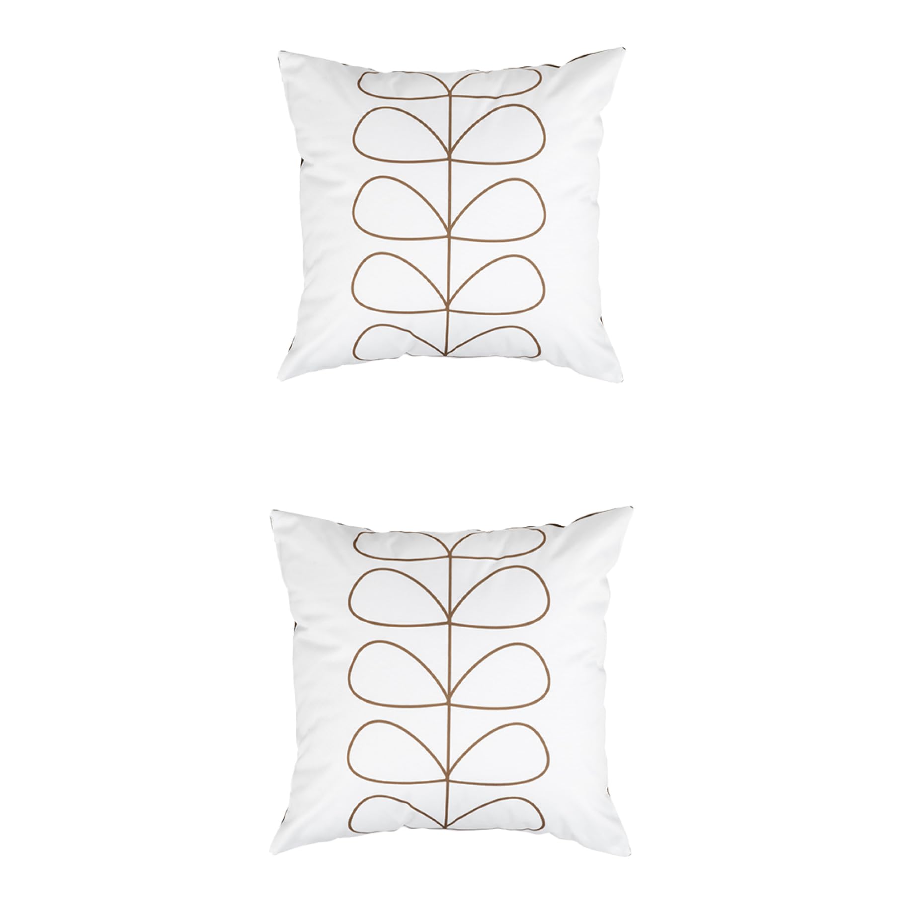 Gardenista Garden Decorative Scatter Cushion | Indoor Outdoor Water Resistant Printed Cushions 45x45 cm | Soft & Comfy Hollowfibre Filled Patio Furniture Pillow | Durable and Easy to Clean (2, Apple)