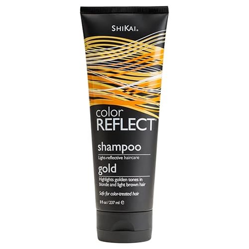Shikai Color Reflect Gold Hair Shampoo 8 Oz