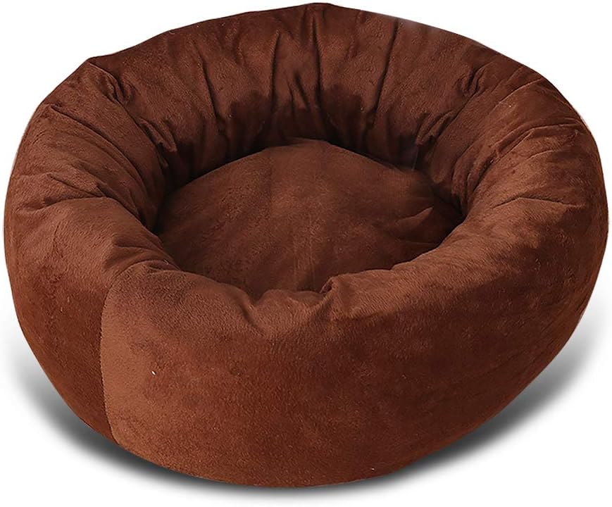 PETCUTE Cama para Perros Medianos Cama para Gatos Mullido Redondo Cueva del Gato Cachorro Nido de Gato Suave de Peluche